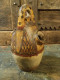 Delcampe - Ancienne Gargoulette Kabyle à Décor Géométrique Berbere Ceramic Pottery / Ref : K07 - Afrikanische Kunst
