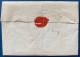 Lettre Marque De PORT PAYE En Bleu/vert " P48P / STe MERE L'EGLISE " 16 OCT 1809 (INDICE 20) Pour COURTENAY RR - ....-1700: Précurseurs