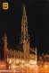 CPM - BRUXELLES - Hôtel De Ville La Nuit - Brussels By Night