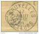 Delcampe - _ik115:N°73:L. à  Entête Superbe:THE ROYAL SILK WAREHOUSE MACCLESFIELD: ½p: MACCLESFIELD  M  JY 14 99 > Bruxelles+retour - Lettres & Documents