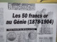 Delcampe - Numismatique & Change - IIIème République 1871.1914 - Louis XVIII Nantes - Lettonie - 50 F Or 1878-1904 - 100 Francs Pay - Francese