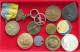 COLLECTION SCANDINAVIAN MEDALS 12PC 133G  #xx35 038 - Collections & Lots