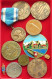 COLLECTION SCANDINAVIAN MEDALS 11PC 177G  #xx35 027 - Collections & Lots