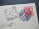 DR 1904 Germania GA Sauberer Stempel Karlsruhe (Baden) 2 Nach Italien Mit Ank. Stempel Pallanza / PK Weltpostverein - Briefkaarten
