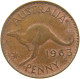 AUSTRALIA PENNY 1963 ELIZABETH II. (1952-) #MA 065185 - Penny