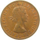 AUSTRALIA PENNY 1957 ELIZABETH II. (1952-) #MA 065192 - Penny