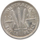 AUSTRALIA 3 PENCE 1963 ELIZABETH II. (1952-2022) #MA 103635 - Threepence