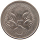 AUSTRALIA 5 CENTS 1980 ELIZABETH II. (1952-2022) #MA 066541 - 5 Cents