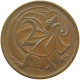 AUSTRALIA 2 CENTS 1971 ELIZABETH II. (1952-2022) #MA 066507 - 2 Cents