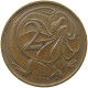 AUSTRALIA 2 CENTS 1966 ELIZABETH II. (1952-2022) #MA 066512 - 2 Cents