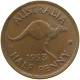AUSTRALIA 1/2 PENNY 1953 ELIZABETH II. (1952-) #MA 066500 - ½ Penny