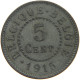 BELGIUM 10 CENTIMES 1915  #MA 102844 - 10 Centimes
