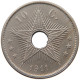 BELGIAN CONGO 10 CENTIMES 1911 ALBERT I. 1909-1934 #MA 099725 - 1910-1934: Albert I