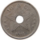 BELGIAN CONGO 10 CENTIMES 1911 ALBERT I. 1909-1934 #MA 067645 - 1910-1934: Albert I