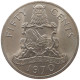 BERMUDA 50 CENTS 1970 ELIZABETH II. (1952-) #MA 063086 - Bermudes