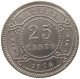 BELIZE 25 CENTS 1974 ELIZABETH II. (1952-) #MA 063178 - Belize