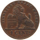 BELGIUM CENTIME 1912 ALBERT I. 1909-1934 #MA 100691 - 1 Centime