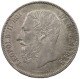 BELGIUM 5 FRANCS 1873 LEOPOLD II #MA 020839 - 5 Francs & 1 Belga