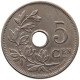 BELGIUM 5 CENTIMES 1920/10 ALBERT I. 1909-1934 #MA 067351 - 5 Centimes
