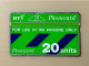 Mint UK United Kingdom - British Telecom Phonecard - BT 20 Units For Use In HM Prison Only - Set Of 1 Mint Card - Collections