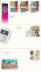 ISRAEL 1993 FDC COMPLETE YEAR SET WITH S/SHEETS - SEE 7 SCANS - Briefe U. Dokumente