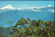 BHUTAN The Himalayas View From Dochu-La Lindblad Travel  Picture Postcard BHOUTAN 1970s - Bután