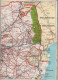 Carte Touristique Afrique Du Sud 1979 Autoroutes Routes Chemins De Fer Réserves Postes Douaniers Aéroports - Other & Unclassified