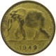 CONGO BELGIAN FRANC 1949  #MA 067414 - 1945-1951: Regentschaft
