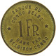 CONGO BELGIAN FRANC 1949  #MA 067414 - 1945-1951: Régence