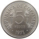 COLOMBIA 5 PESOS 1971  #MA 025452 - Colombie