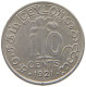 CEYLON 10 CENTS 1921 GEORGE V. (1910-1936) #MA 021245 - Sri Lanka