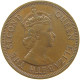 BRITISH CARIBBEAN TERRITORIES CENT 1965 ELIZABETH II. (1952-) #MA 063076 - Britse-karibisher Territorien