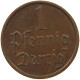 DANZIG PFENNIG 1937  #MA 100555 - Autres & Non Classés