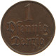 DANZIG PFENNIG 1930  #MA 100556 - Other & Unclassified