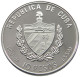 CUBA 10 PESOS 1995 ALUMINIUM PATTERN JOSE MARTI, REEDED EDGE #MA 015043 - Cuba