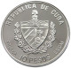 CUBA 10 PESOS 1995 ALUMINIUM PATTERN , REEDED EDGE, PIRATAS DEL CARIBE #MA 015067 - Cuba