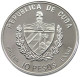 CUBA 10 PESOS 1995 ALUMINIUM PATTERN , REEDED EDGE, PIRATAS DEL CARIBE #MA 015062 - Cuba