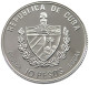 CUBA 10 PESOS 1995 ALUMINIUM PATTERN , REEDED EDGE, PIRATAS DEL CARIBE #MA 015064 - Cuba