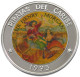 CUBA 10 PESOS 1995 ALUMINIUM PATTERN , REEDED EDGE, PIRATAS DEL CARIBE #MA 015061 - Cuba