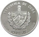 CUBA 10 PESOS 1995 ALUMINIUM PATTERN , REEDED EDGE, PIRATAS DEL CARIBE #MA 015061 - Cuba