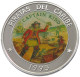 CUBA 10 PESOS 1995 ALUMINIUM PATTERN , REEDED EDGE, PIRATAS DEL CARIBE #MA 015060 - Cuba