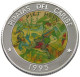 CUBA 10 PESOS 1995 ALUMINIUM PATTERN , REEDED EDGE, PIRATAS DEL CARIBE #MA 015059 - Cuba