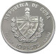 CUBA 10 PESOS 1995 ALUMINIUM PATTERN , REEDED EDGE, MARIPOSAS DEL CARIBE #MA 015049 - Cuba