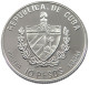 CUBA 10 PESOS 1995 ALUMINIUM PATTERN , REEDED EDGE, MARIPOSAS DEL CARIBE #MA 015050 - Kuba