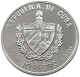 CUBA 10 PESOS 1995 ALUMINIUM PATTERN , REEDED EDGE, MARIPOSAS DEL CARIBE #MA 015050 - Cuba