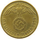 DRITTES REICH 5 REICHSPFENNIG 1938 G  #MA 098985 - 5 Reichspfennig