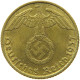 DRITTES REICH 5 REICHSPFENNIG 1937 E  #MA 098994 - 5 Reichspfennig