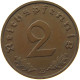 DRITTES REICH 2 PFENNIG 1940 E  #MA 100024 - 2 Reichspfennig