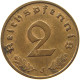 DRITTES REICH 2 PFENNIG 1938 J  #MA 100029 - 2 Reichspfennig