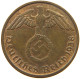 DRITTES REICH 2 PFENNIG 1938 D  #MA 011987 - 2 Reichspfennig
